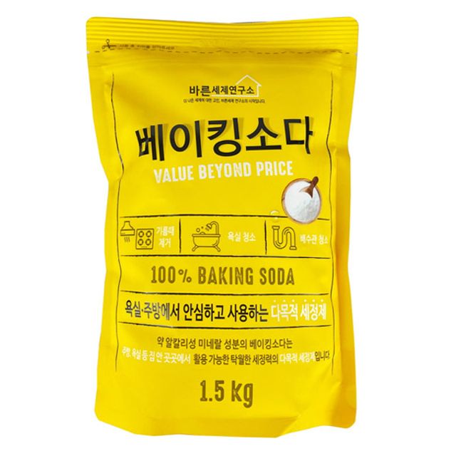 IS-M 바른세제 베이킹소다 1.5kg -TJ : 케이마트 라이프