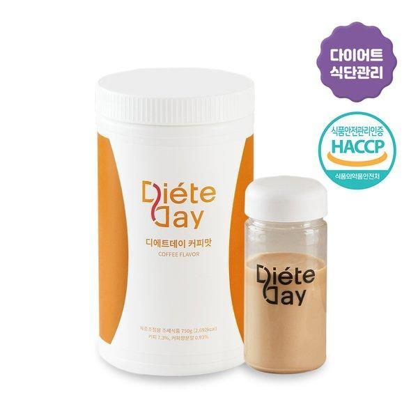 디에트데이 단백질 쉐이크 파우더 커피맛 750g : 샤토 에프