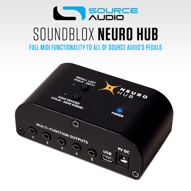 [정식수입] 소스 오디오 사운드블록스 뉴로 허브 V1 Soundblox Neuro Hub : 삼광악기