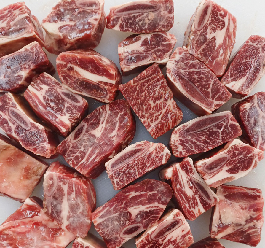 소갈비찜용 찜갈비 갈비탕고기 왕갈비 수입 냉동 미국산 1kg : 고기충전소주육소