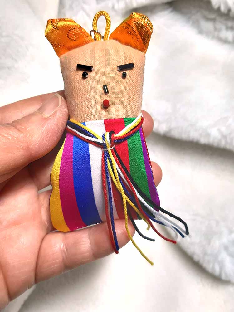 나모두 색동인형 백참 / 키링 / 한국전통선물 : 마마후