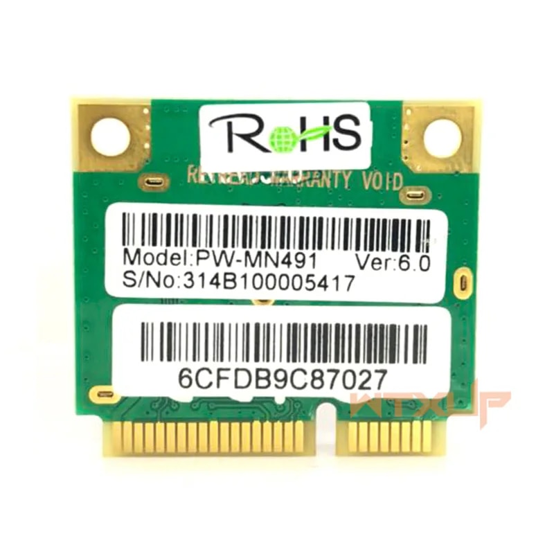 Atheros AR5B125 AR9485 하프 미니 PCIE 24G 와이파이 무선 네트워크 카드 150Mpbs 지원 AMD 델 아수스 삼성 에이서 노트북용... 