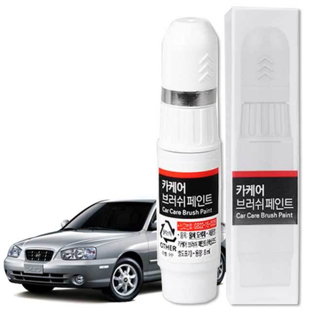 XD 아반떼 붓펜 NW 붓페인트 문콕 자동차 휠복원 화이트 차량용 도색 노블 카페인트 : 삼티아고