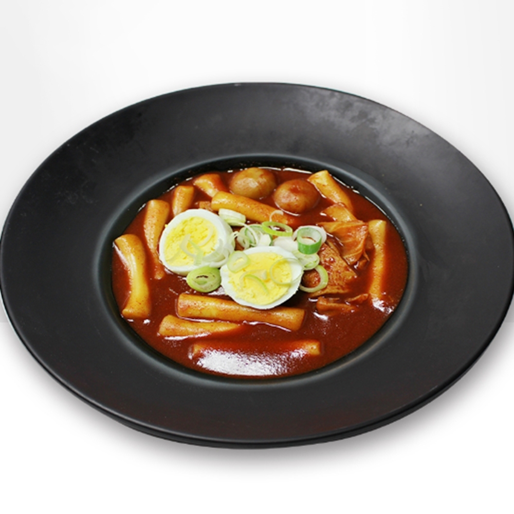 초등학교 문방구 분식집 추억의 맛 땡땡이 대용량 로제떡볶이  low : 수수월드랜드