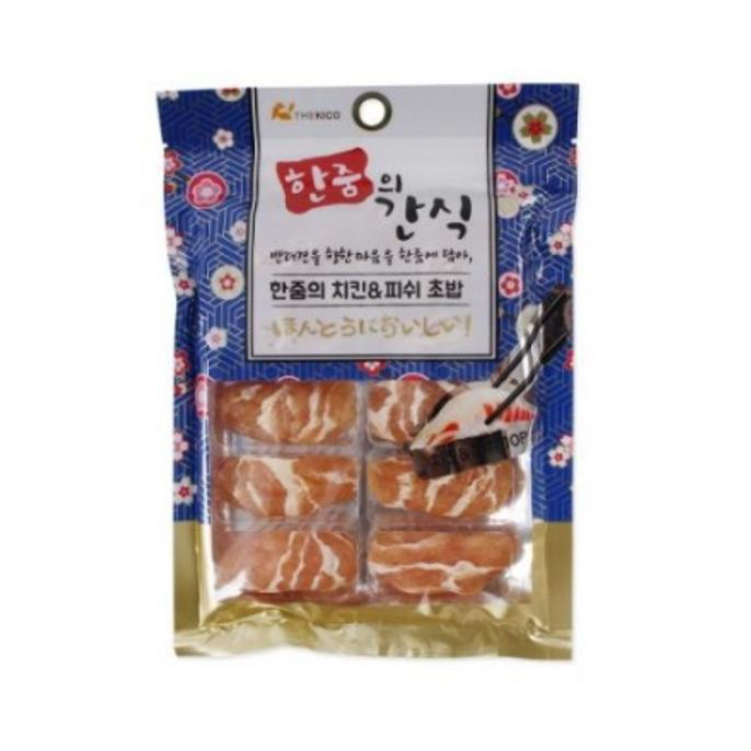 블라젯 초밥 피쉬 한줌의 치킨 반려동물간식 10개입 애견식품 기능성간식 강아지간식 반려동물식품 : 대혁유통