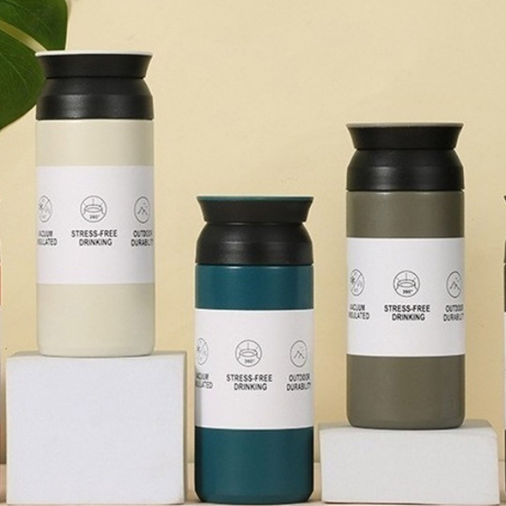 텀블러 보온 보냉 장시간 원터치 커피 350ml ur 395 : 인생막템