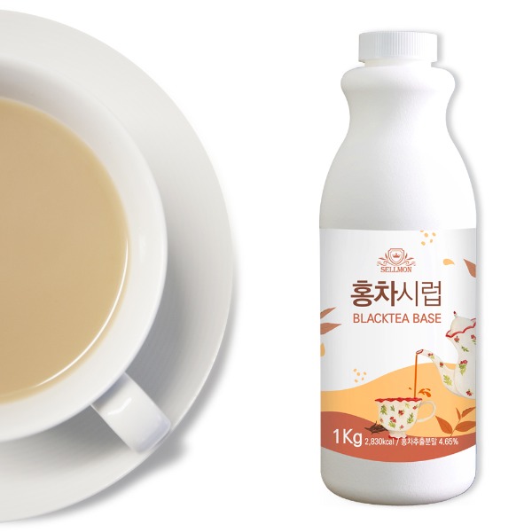 쉘몬 액상타입 얼그레이 홍차시럽베이스 1kg : 마마부스