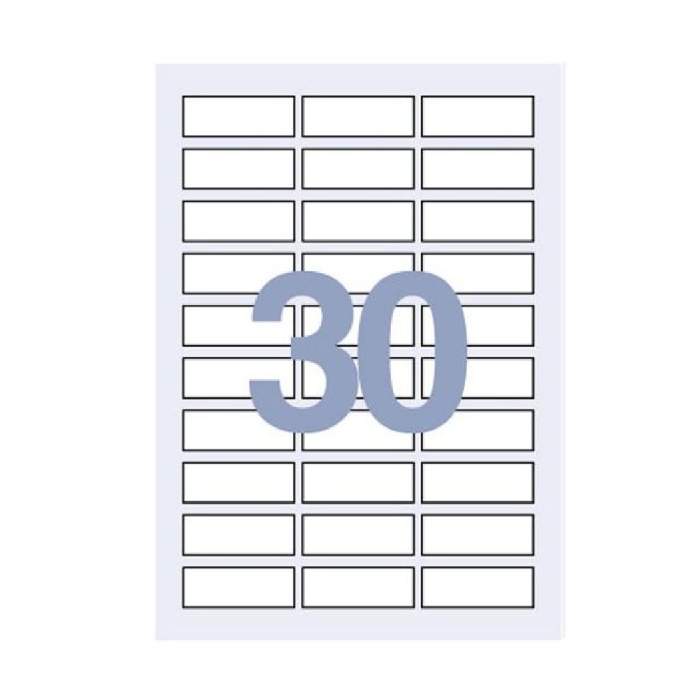 세모네모 전산 라벨지   바코드분류 100매 30칸 : 디오스스토어