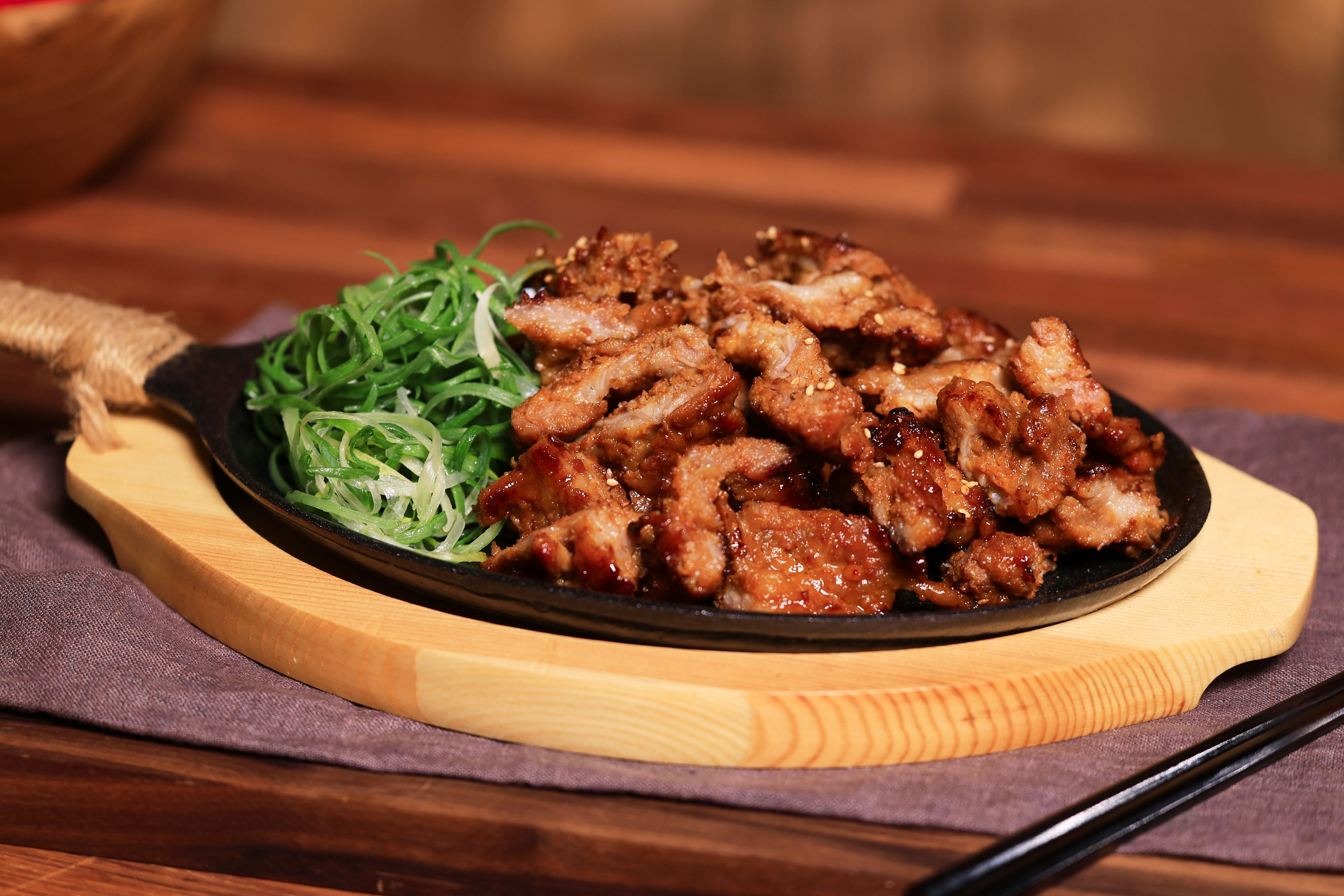 미소그릴 매운 오돌 갈비 구이 밀키트 800g 택배 4인분 : 미소그릴