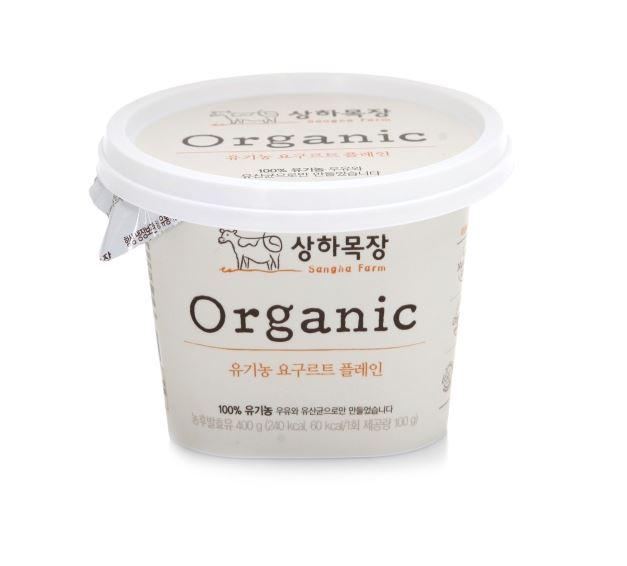 유기농플레인요구르트 매일유업 400g 냉장 : 식재온
