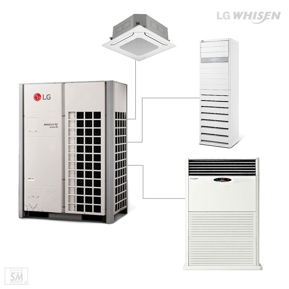 LG 공장 냉난방기 시스템에어컨 설치 40평+80평+23평 [총3대/143평] : SM시스템에어컨