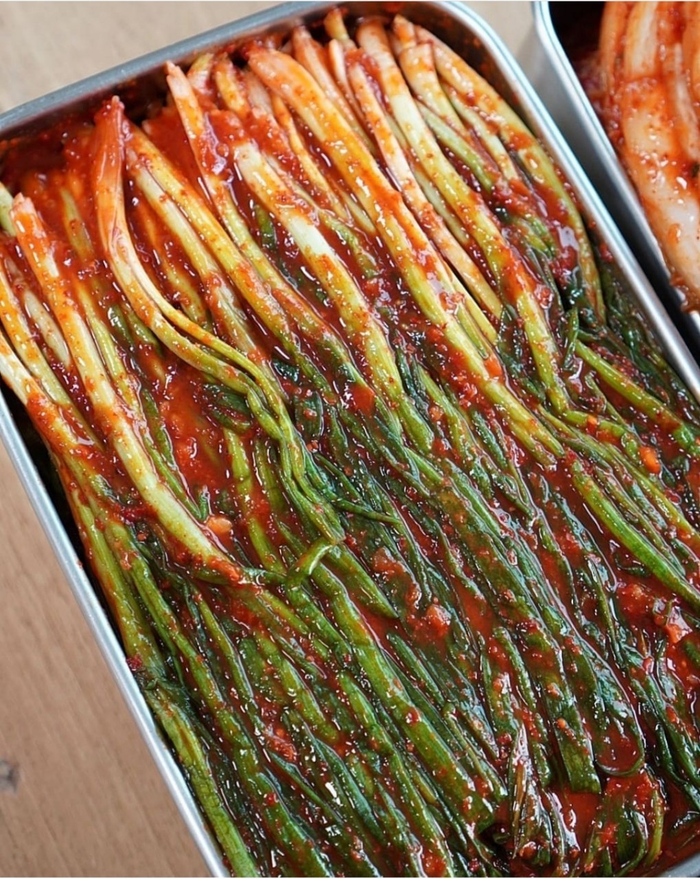 전라도 매콤쌉쌀 파김치 양념부터 재료까지 국내산100% 1kg : ::: 온더팜 :::