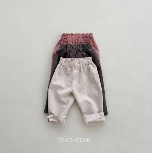 24여름 블랙빈 아동복 로드팬츠 먹색 m 바로배송 : 킹순이마켓 유아복