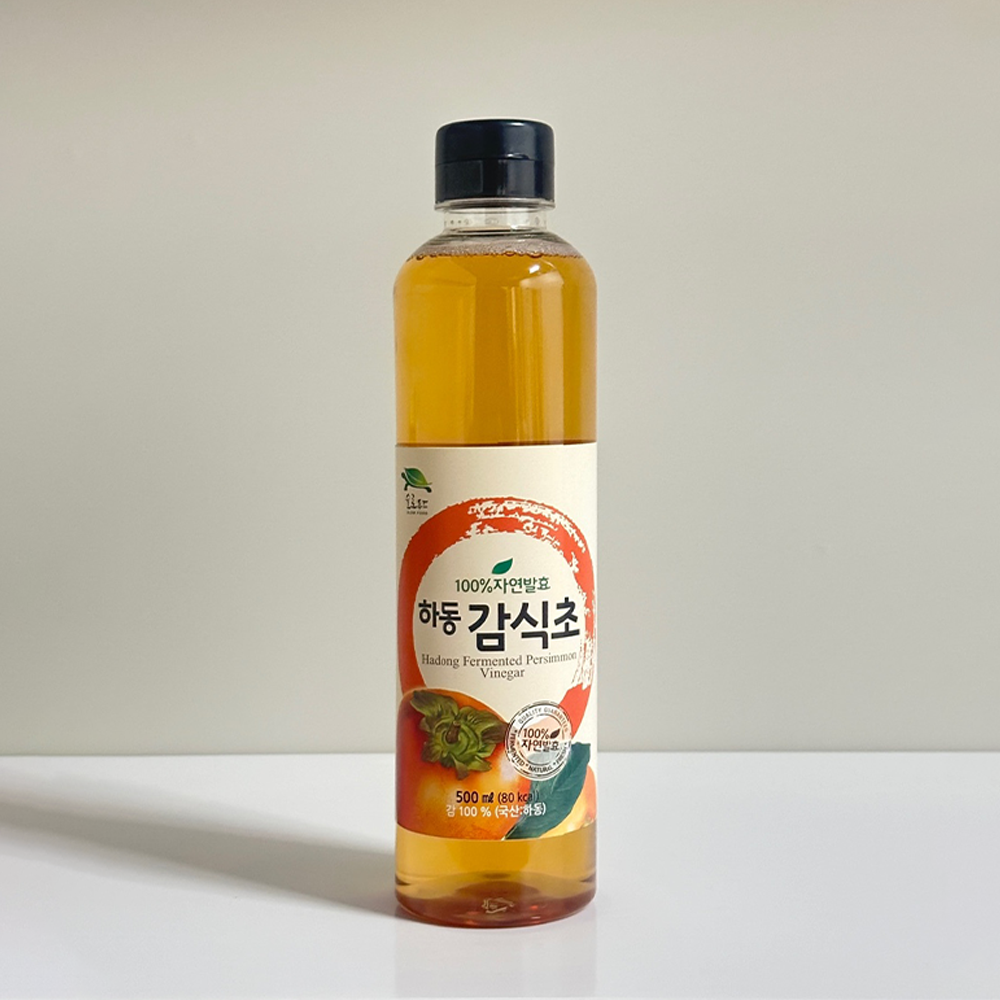 100% 국내산 하동 천연 자연 발효 감식초 500ml 2개 / 4개 / 8개 : 망설이면 매진