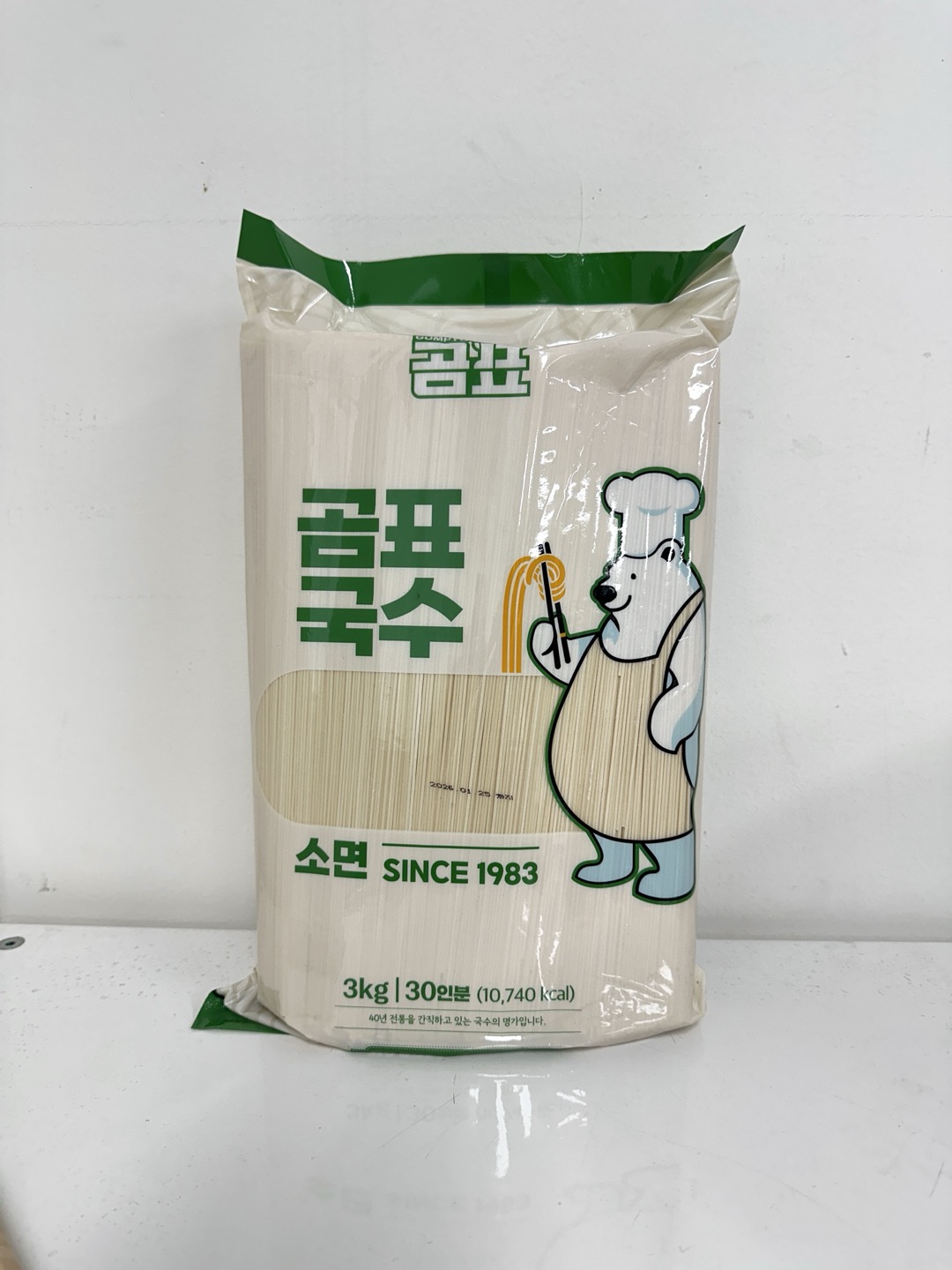 곰표국수 3kg : 왓푸드
