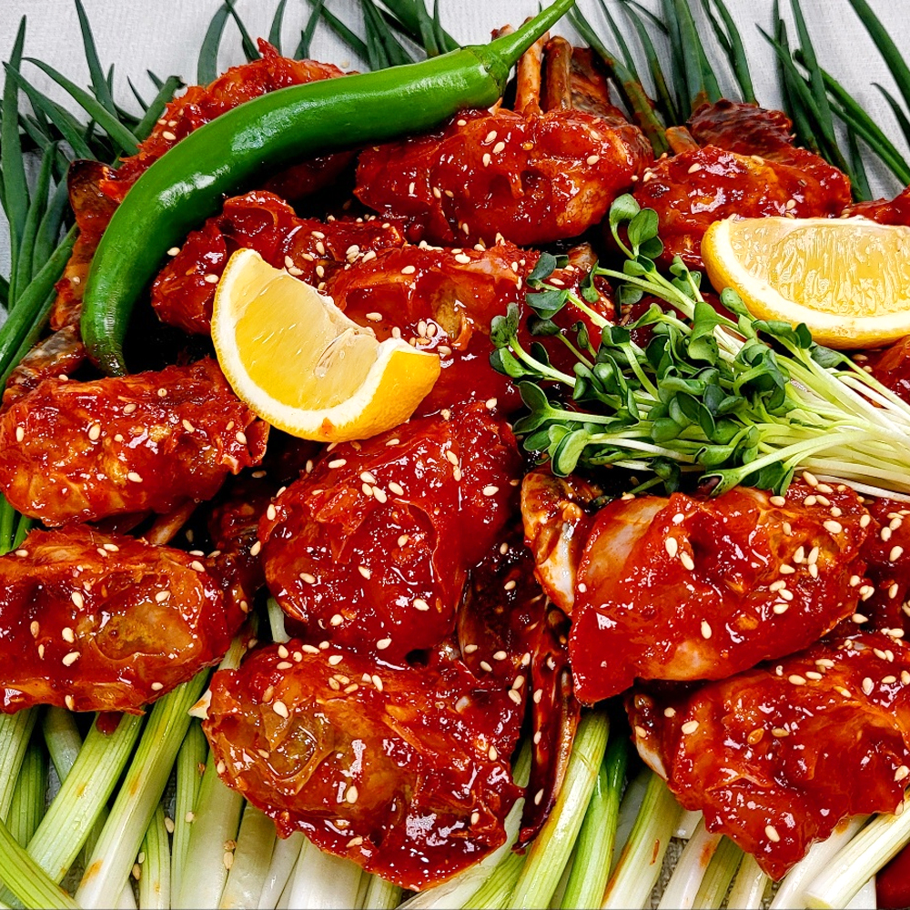 KS푸드 통큰 간장 게장 연평도 알배기 꽃게장 3kg : KS푸드컴퍼니