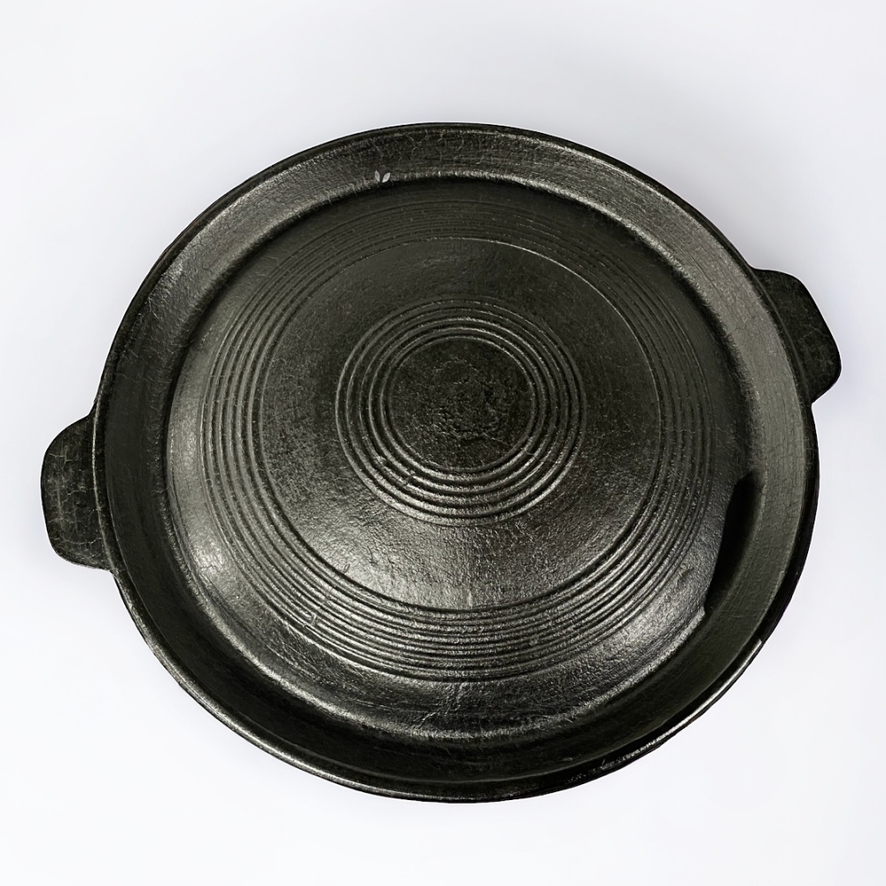 35cm 무쇠양면 찌개 솥뚜껑불판 삼겹살 고기판 청주금속주물 : 무쇠주물공장