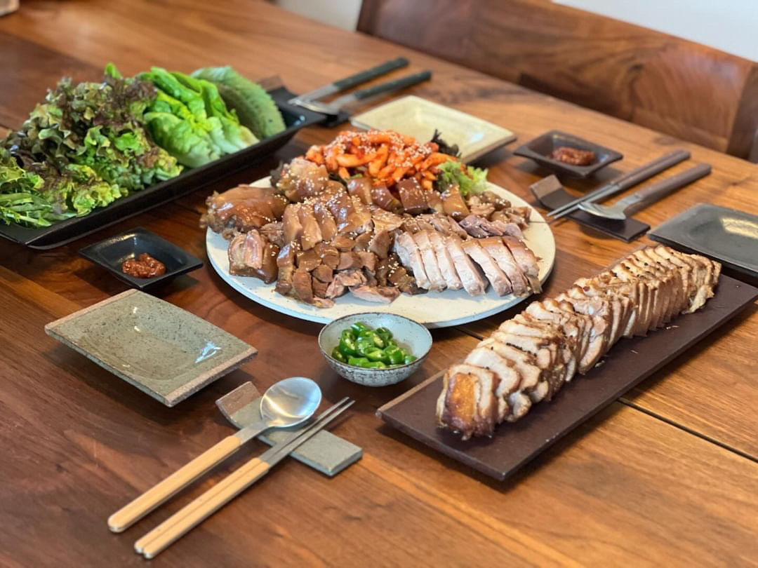 강대감 족발 보쌈 야식 안주 밀키트 전족 후족 뼈포함 1.3kg : 금빛 찬