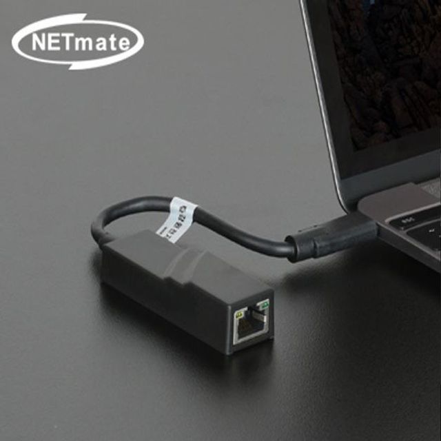 노트북 유선 랜카드 인터넷 연결 케이블 USB3.1 : eco green