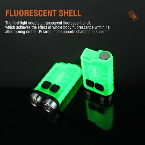 V3 EDC 키체인 라이트 손전등 휴대용 미니 소형 토치 USB 충전식 야외 비상 작업 조명 캠핑 랜턴 900 루멘 : mojy07