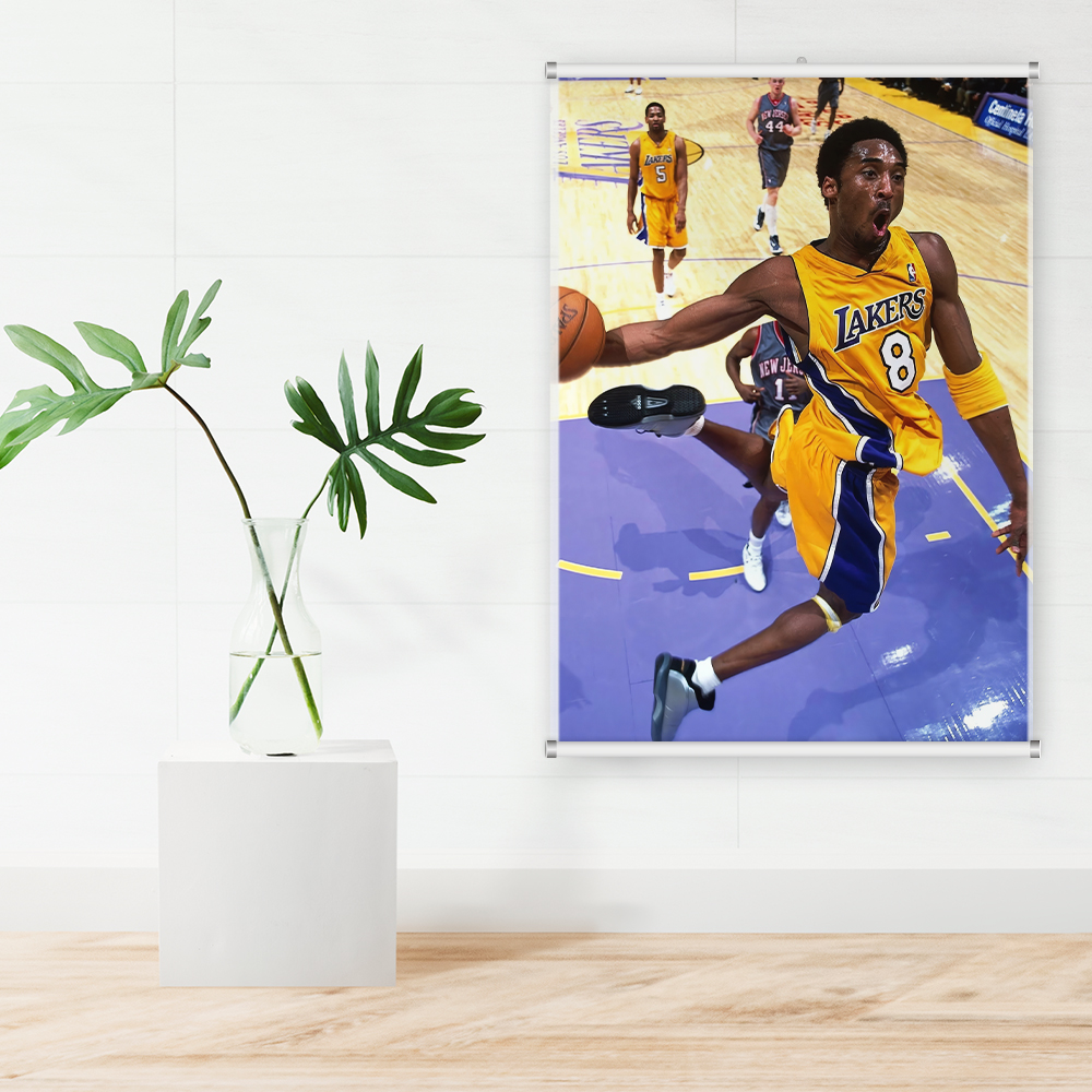 NBA 코비 브라이언트 포스터 18종 포스터 벽 액자 패브릭 인테리어 농구선수 A2 A3 : 포토판다