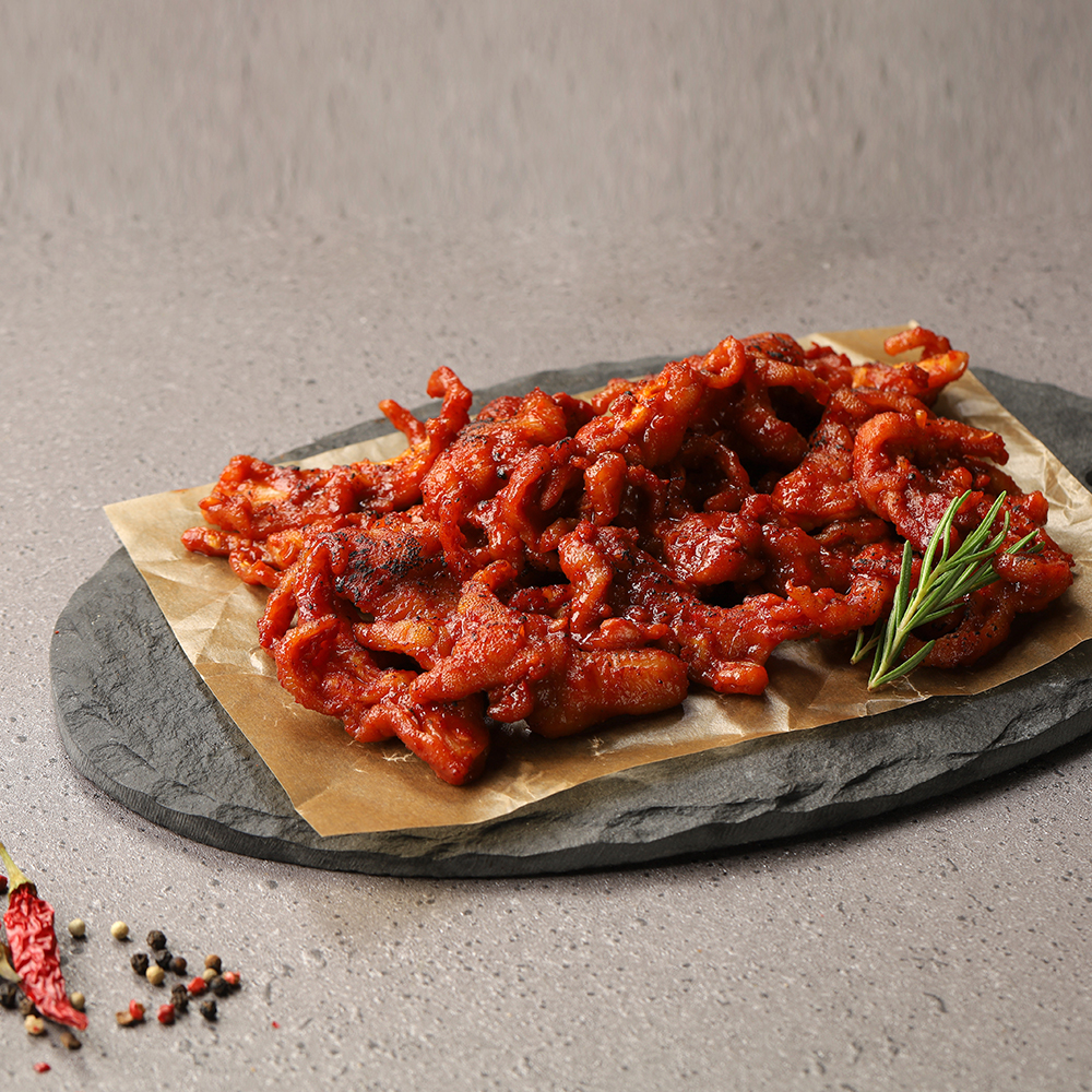 한입 무뼈 닭발 참나무 불맛 직화 뼈없는 150g : 실리빙