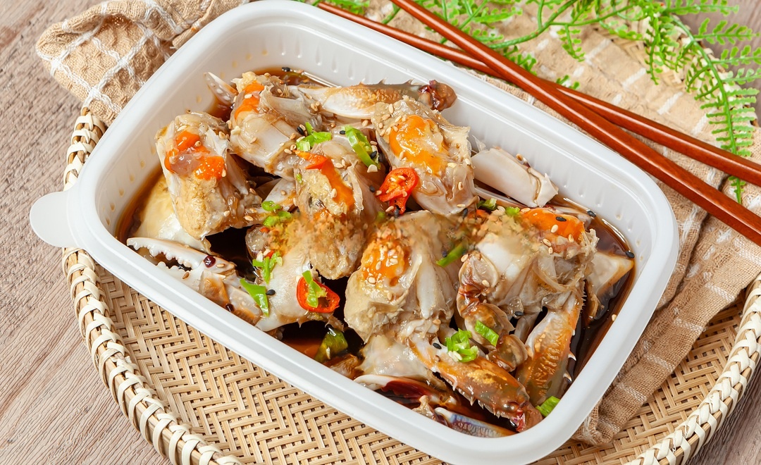 명인오가네 간장게장 1.2kg : 명인오가네 스토어
