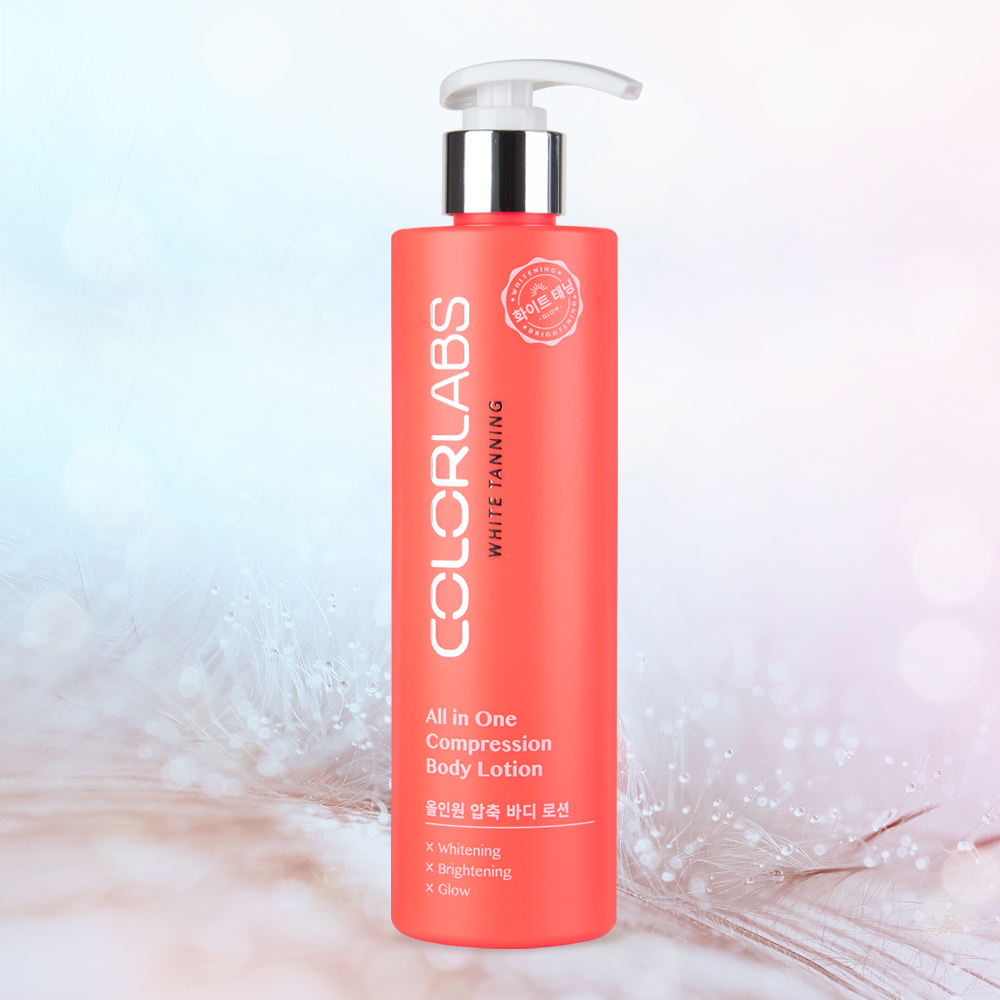 컬러랩스 화이트태닝 올인원 압축 바디 로션 300ml 화이트태닝로션 : COLORLABS