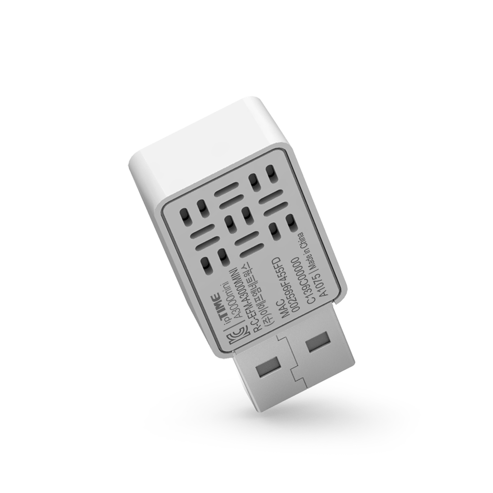 아이피타임 A3000mini 5G 노트북 와이파이 랜카드 데스크탑 USB무선랜 동글 수신기 : 아이티램