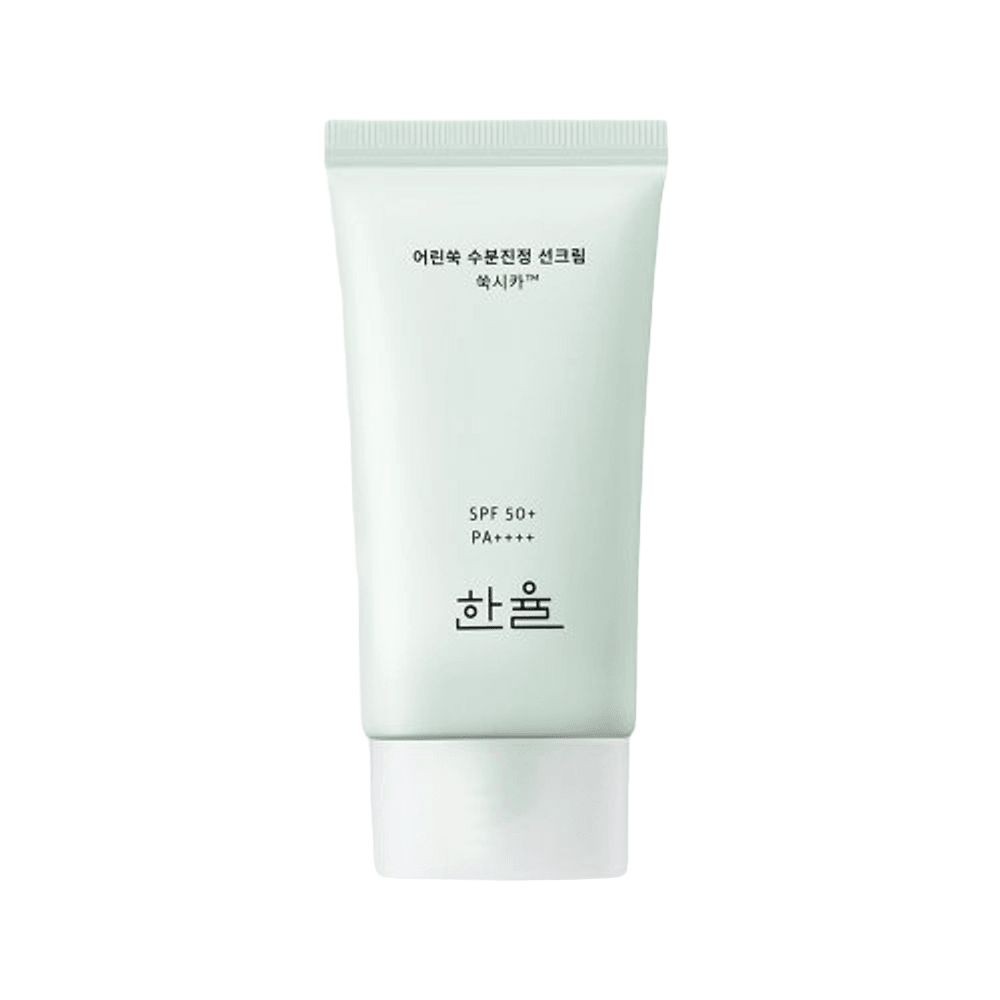 한율 선크림 어린쑥 수분진정 50ml 1개 : 광수네컴퍼니