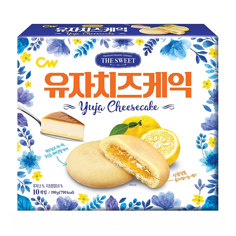 청우 유자치즈 190g (10개입) : 호야네 점빵