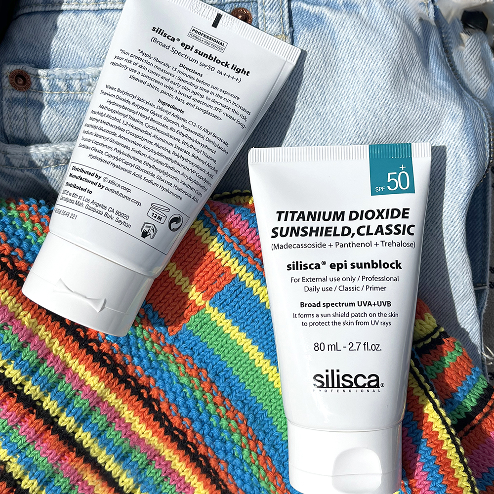 (1+1)실리스카 선크림 이피아이 선블록 80ml 클래식 ,라이트 : lulumonica