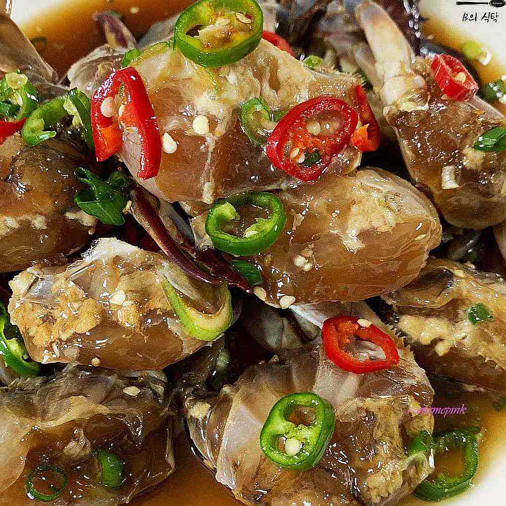 간장게장게딱지 800g 게내장 맛집 양념 순살 여수 게딱지장 레시피 만드는법vwx651 : 미미샵M