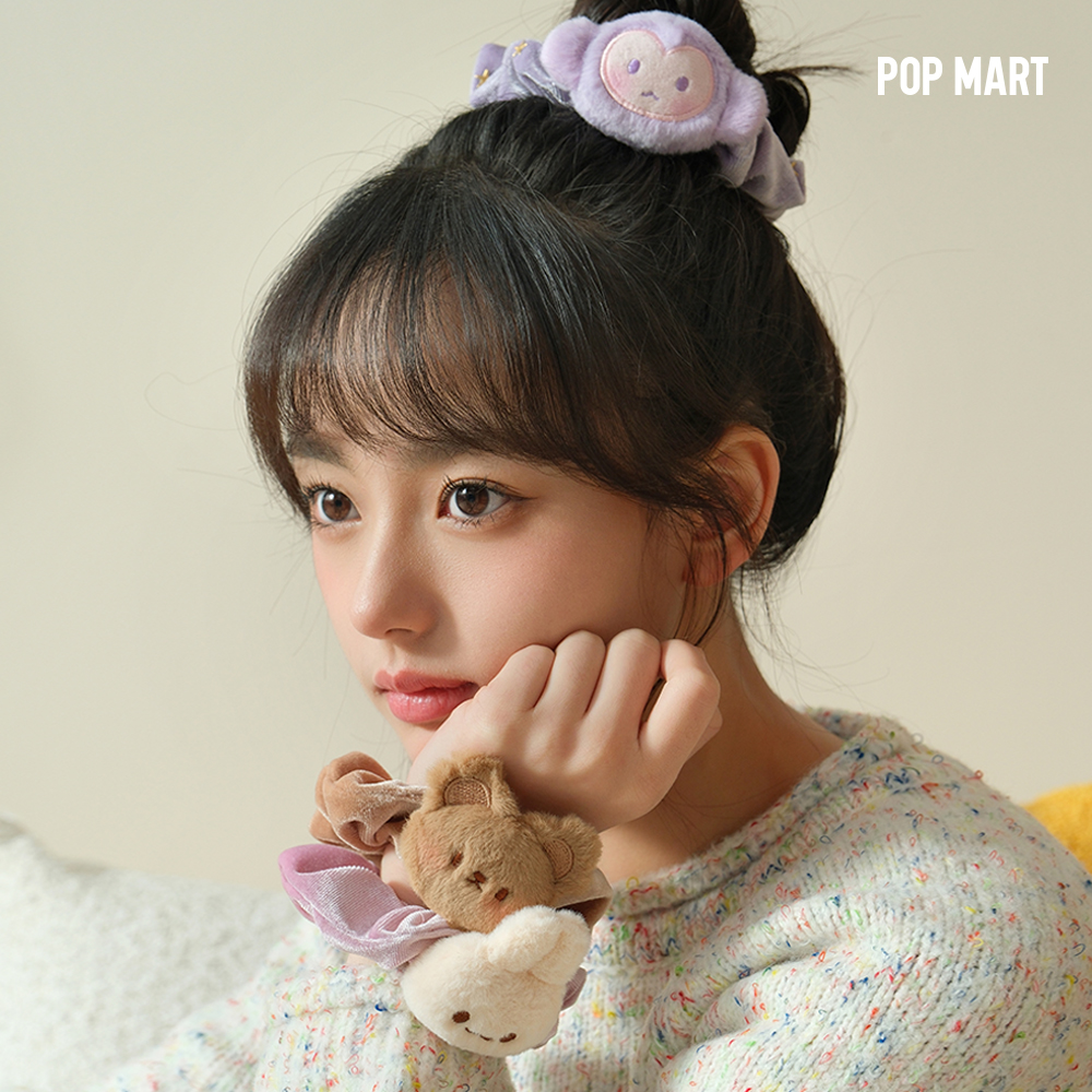 [팝마트] 디무 동물의 왕국 시리즈 헤어 곱창 밴드 / 스크런처(랜덤) : 팝마트코리아 공식 스토어