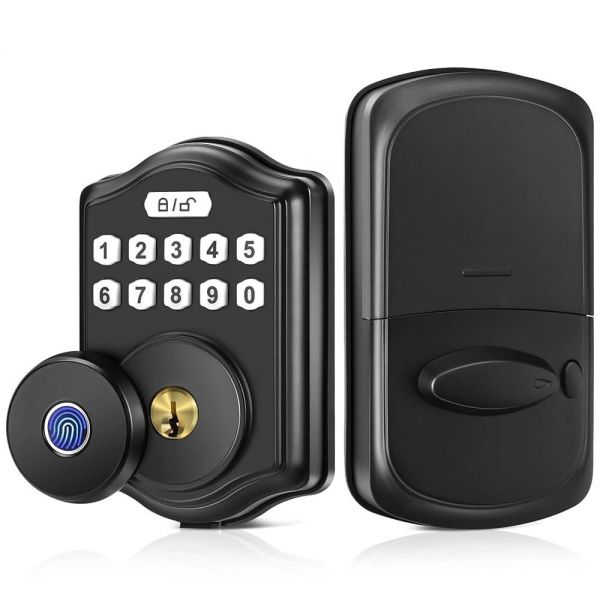 52HZ Fingerprint Door Lock, Keyless Entry Lock wi : 링크직구193