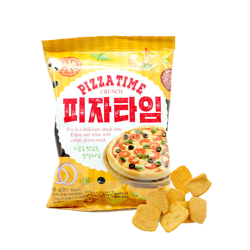 추억의 문방구 과자 피자타임 과자  55g : 까까프렌즈잇츠