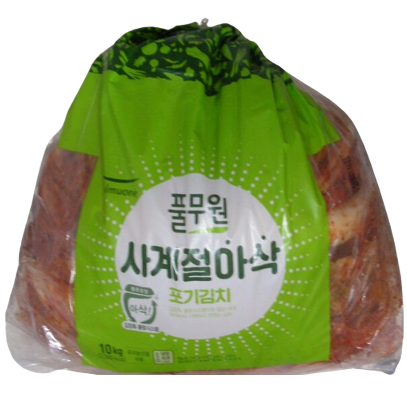 풀무원 사계절 아삭 포기김치 10kg 2개 : 모던 마켓