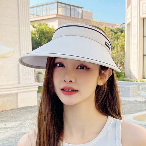 뉴런스 98%자외선 완벽 차단 여성 썬캡 : 한끼푸드