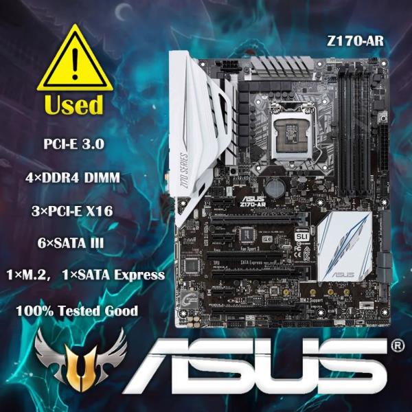 Asus Z170-AR 데스크탑 마더보드,  DDR4 1151 : 케이세븐홀딩스