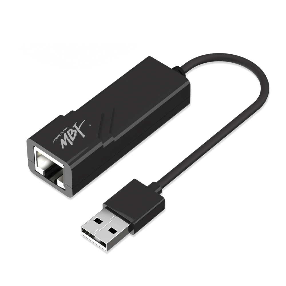 노트북 랜선 젠더 USB to 랜포트 유선 인터넷 연결 랜카드 LAN2.0 블랙 : 정품판매점 디앤에스티