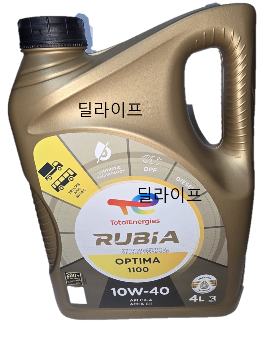 토탈쿼츠 루비아 옵티마 1100 10W40 4L : 딜라이프