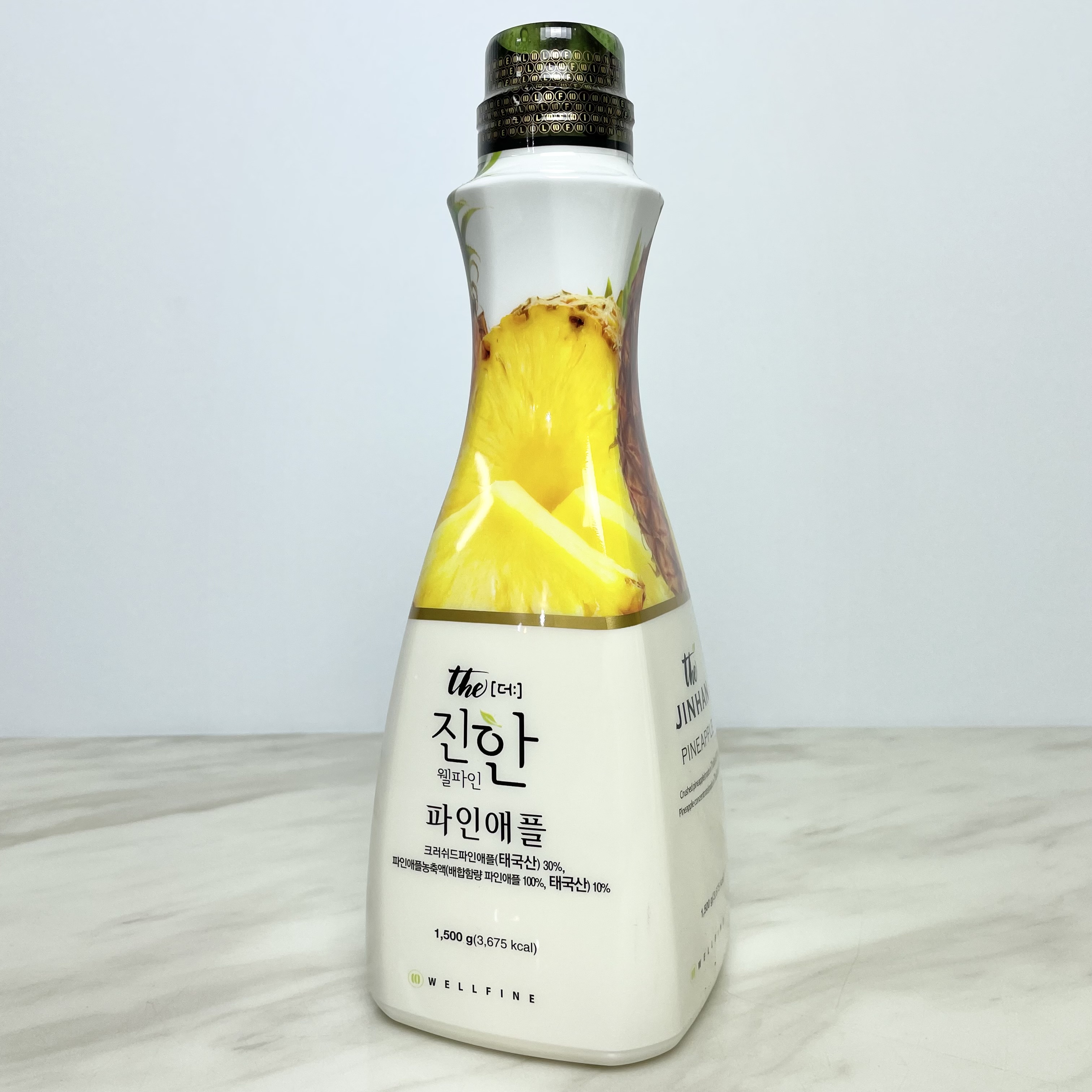 2+a 웰파인 더진한 파인애플 농축액 1.5kg 음료 주스 농축액 : 디스카운트 커피