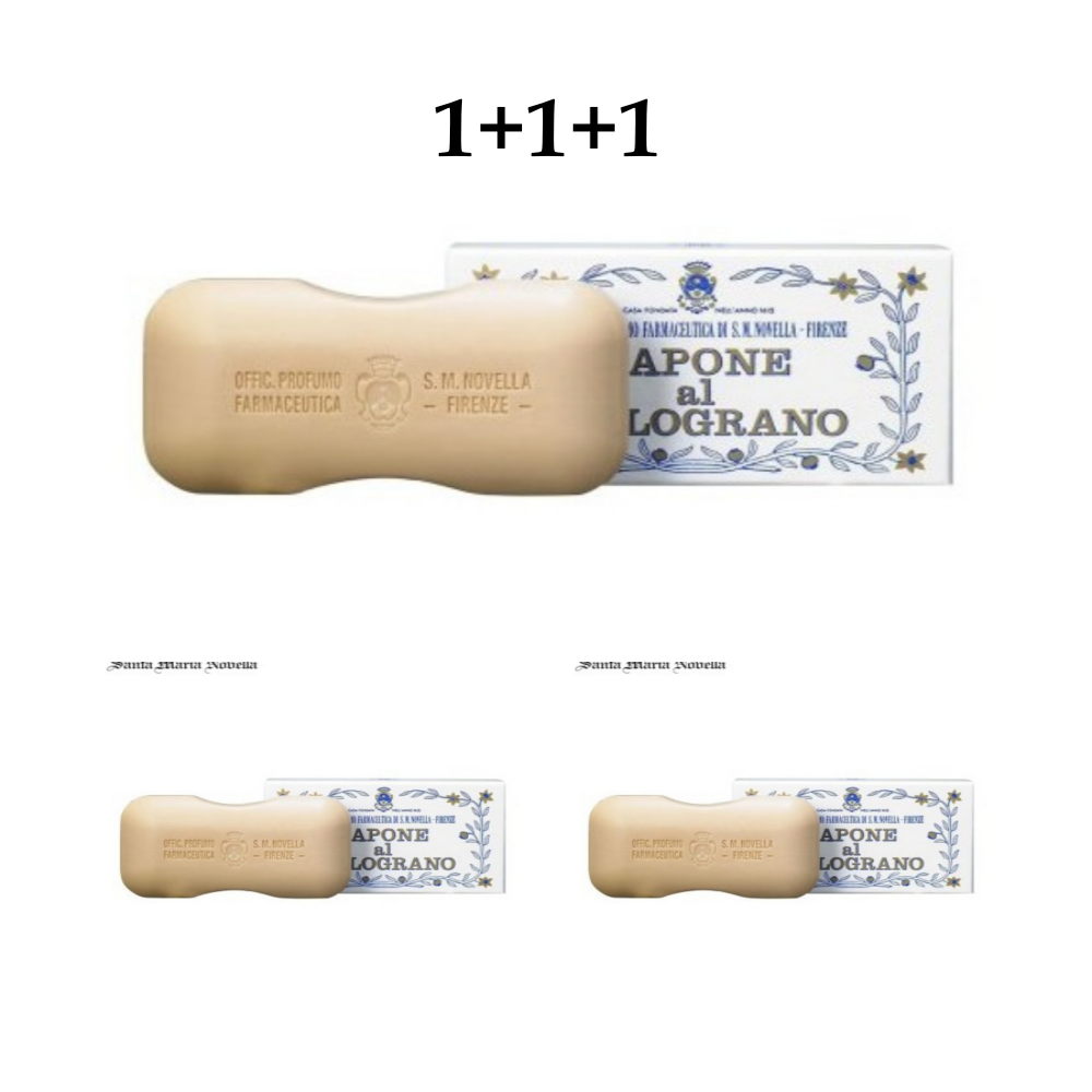[1+1+1] 산타마리아노벨라 MELOGRANO BATH SOAP x3개 : 화니앤주