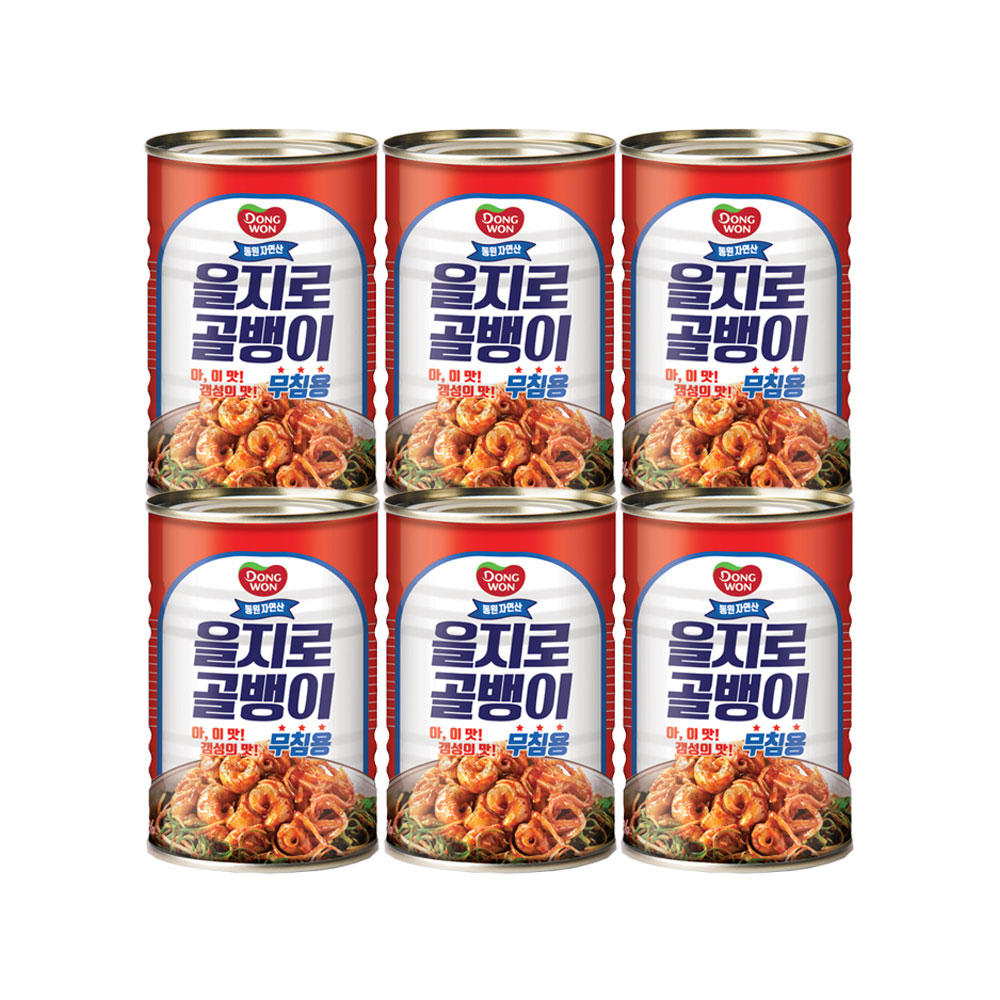 동원 을지로 골뱅이, 300g, 6개 : 땡삼마켓