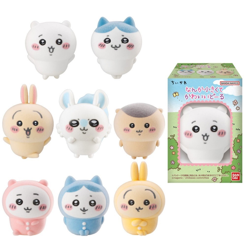 반다이 먼작귀 치이카와 플로키 피규어 하치와레 모몽가 우사기 : 12 MONTH