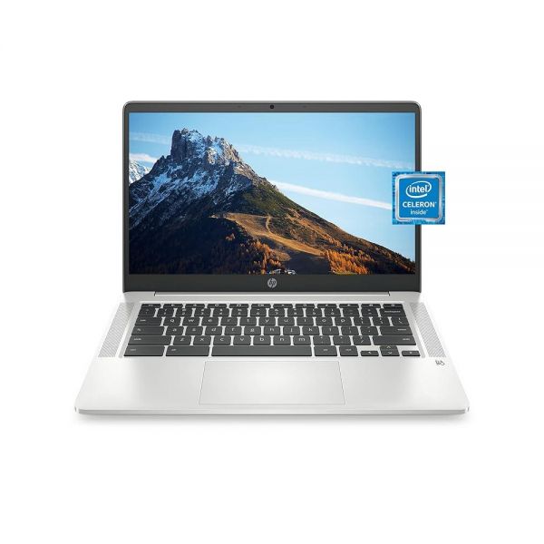 인텔 셀러론 프로세서, 4GB RAM, 32GB eMMC, 14인치 FHD (1920 x 1080) 크롬 OS, 웹캠 및 듀얼 마이크, 직장, 엔터테인먼 : 잘풀리는 몰