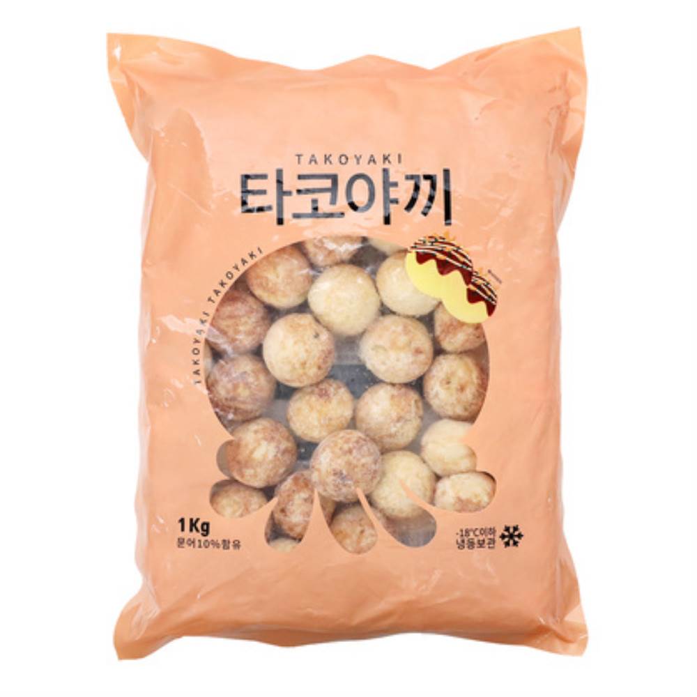 오사카식타코야끼 1kg 50입 코우 타코야끼볼 : 하이브릿지