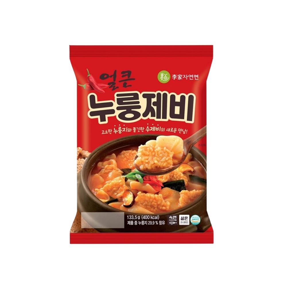 이가자연면 얼큰 누룽제비 코스트코 매운 누룽지 수제비 6개입 x 2박스 : 다스mall