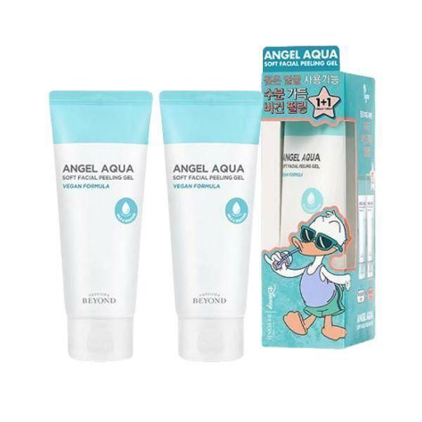 비욘드 엔젤아쿠아 소프트 페이셜 필링젤 100ml 2입 : 위더스유통S