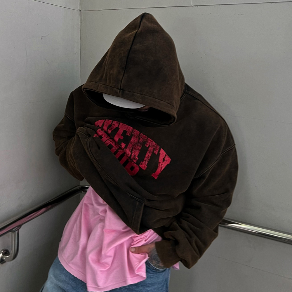 세븐티포 솔트워싱 헤비후드티 (3color) : 누파이